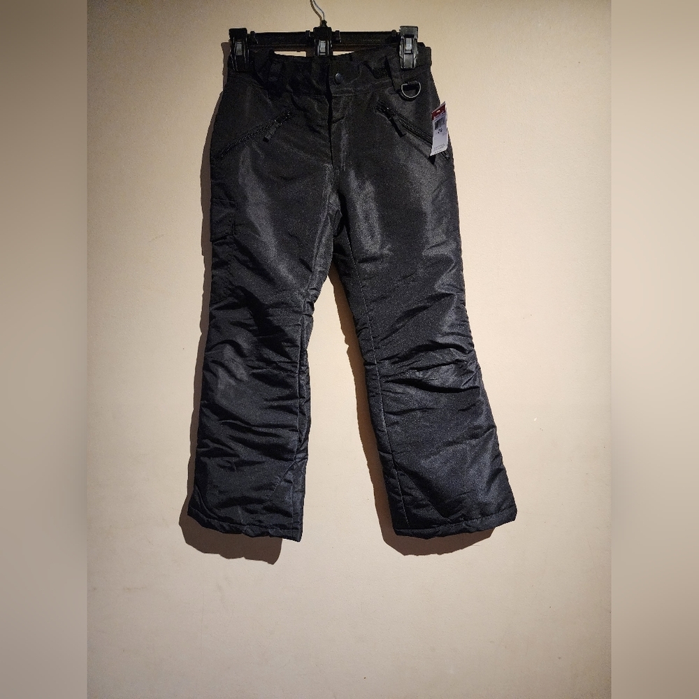 Size M, 8 /7 Kids Water Resistant Insulated Ski and Snow Pants